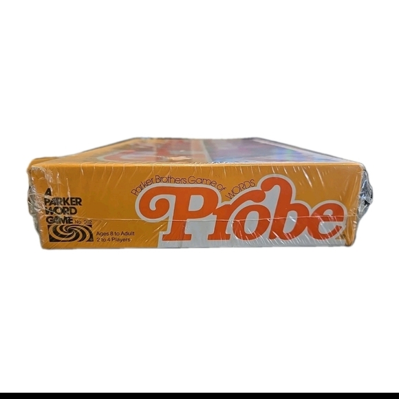 Vintage Probe Board Game Parker Brothers Game Of Words 202 1976 Sealed - Picture 3 of 6